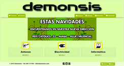Desktop Screenshot of demonsis.com