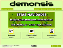 Tablet Screenshot of demonsis.com